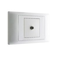 Excel Life - Common plate - Data, audio & video socket audio outlet female 3.5mm white