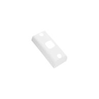 HPM Standard 1 Gang Deep Switch Cover Plate White