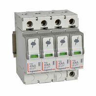 Surge protection device of sub distribution boards T2 - Imax: 40kA/pole Up:2.1kv Uc: 440V a.c. 4P with remote status monitoring - 4 module