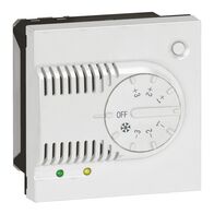 Arteor - BUS probes - from 3 °C to 40 °C with knob - 2 modules - white