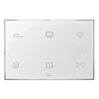 Arteor - Scenario controller BUS/SCS - 6 scenes touch control - 6 scenarios - white