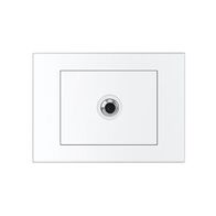 HPM VIVO 1 Gang Coaxial TV Outlet White
