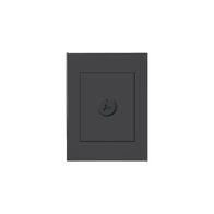HPM VIVO 10A 3 Speed Fan Controller Plate Dark Grey