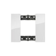 Bticino Living Now 2 Module Coverplate Ice