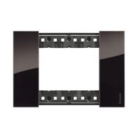 Bticino Living Now 3 Module Coverplate Night