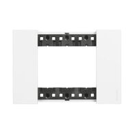 Bticino Living Now 3 Module Coverplate White