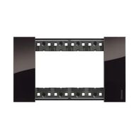Bticino Living Now 4 Module Coverplate Night