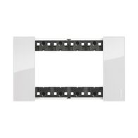 Bticino Living Now 4 Module Coverplate Ice