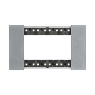 Bticino Living Now 4 Module Coverplate Moon