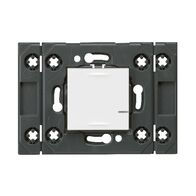 ARTEOR Wireless Switch Mechanism - Horizontal 2 Module with Grid - White