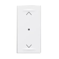 Arteor with Netatmo 1 Module Wireless Blind-Shutters Clip-In Grid Switch White