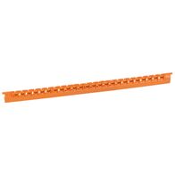 MEMOCAB - Markers for wiring numbers - colour code 2.5x2.5mm orange number 3 slide-in pack of 600