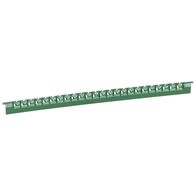MEMOCAB - Markers for wiring numbers - colour code 2.5x2.5mm green number 5 slide-in pack of 600