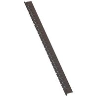 MEMOCAB - Markers for wiring numbers - colour code 2.5x2.5mm brown number 1 slide-in pack of 600