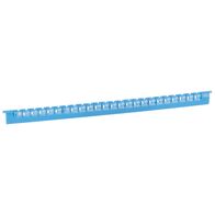 MEMOCAB - Markers for wiring numbers - colour code 2.5x2.5mm blue number 6 slide-in pack of 600