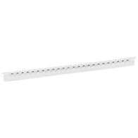 MEMOCAB - Markers for wiring black capital letters on white background 2.5x2.5mm letter K slide-in pack of 240