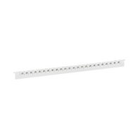 MEMOCAB - Markers for wiring black capital letters on white background 2.5x2.5mm letter N slide-in pack of 240