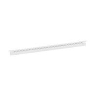 MEMOCAB - Markers for wiring black capital letters on white background 2.5x2.5mm letter Q slide-in pack of 240
