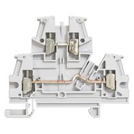 Viking 3 - 2 connections on 2 levels grey 0.25 to 4mm² rigid - 0.25 to 2.5mm² flexible - 5mm pitch