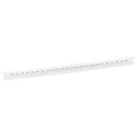 MEMOCAB - Markers for wiring black numbers on white background 2.5x2.5mm number 2 slide-in pack of 600