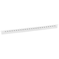 MEMOCAB - Markers for wiring black capital letters on white background 2.5x2.5mm letter B slide-in pack of 240