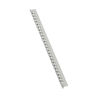 MEMOCAB - Markers for wiring black capital letters on white background 2.5x2.5mm letter R slide-in pack of 240