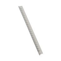 MEMOCAB - Markers for wiring black capital letters on white background 2.5x2.5mm letter Z slide-in pack of 240