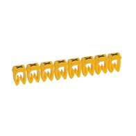 CAB3 - Markers for terminal blocks and wiring 0.5 to 1.5mm² black letters on yellow background 0.5-1.5mm² letter X pack of 300