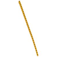 CAB3 - Markers for wiring 1.5 to 2.5 mm² black letters on yellow background 1.5-2.5mm² letter H pack of 300