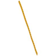 CAB3 - Markers for wiring 1.5 to 2.5 mm² black letters on yellow background 1.5-2.5mm² letter I pack of 300
