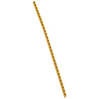 CAB3 - Markers for wiring 1.5 to 2.5 mm² black letters on yellow background 1.5-2.5mm² letter R pack of 300
