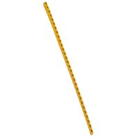 CAB3 - Markers for wiring 1.5 to 2.5 mm² black letters on yellow background 1.5-2.5mm² letter V pack of 300