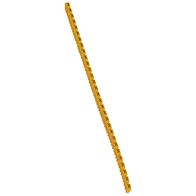 CAB3 - Markers for wiring 1.5 to 2.5mm² black letters on yellow background 1.5-2.5mm² letter X pack of 300