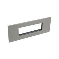 ARTEOR Square 6 Module Coverplate Magnesium