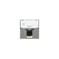 Arteor modular - RJ45 socket/mechanism UTP Cat5e 8 contacts 2 module magnesium