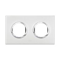 ARTEOR SCS Round 2 Module Horizontal Coverplate White