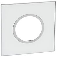 ARTEOR SCS Round 2 Module Horizontal Coverplate Mirror White