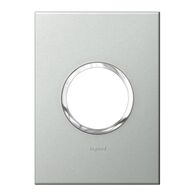 ARTEOR Round 2 Module Vertical Coverplate Pearl Aluminium