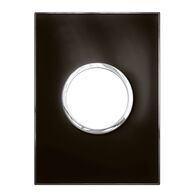 ARTEOR Round 2 Module Vertical Coverplate Mirror Black