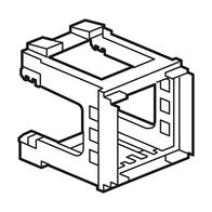 Arteor - 2 module din rail support