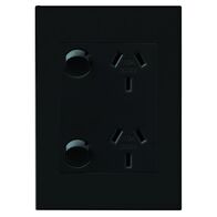 HPM VIVO 10A Vertical Double Power Point Dark Grey