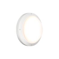 HPM OROYA 16W Cool White LED Bunker Light White body