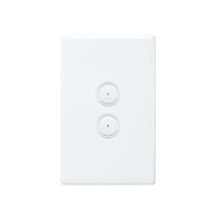 Excel Life Smart Dimmer 2 Gang White