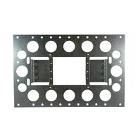 Plaster Bracket 4 Gang Outlet