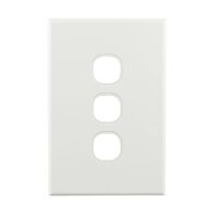 Grid Plate 3 Gang