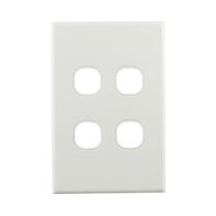 Grid Plate 4 Gang