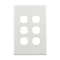 Grid Plate 6 Gang
