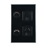 Double Power Point – VERTICAL BLACK