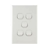 Light Switch 5 Gang – VERTICAL