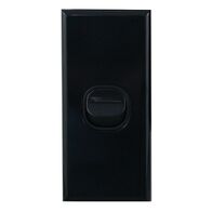 Architrave Switch 1 Gang BLACK